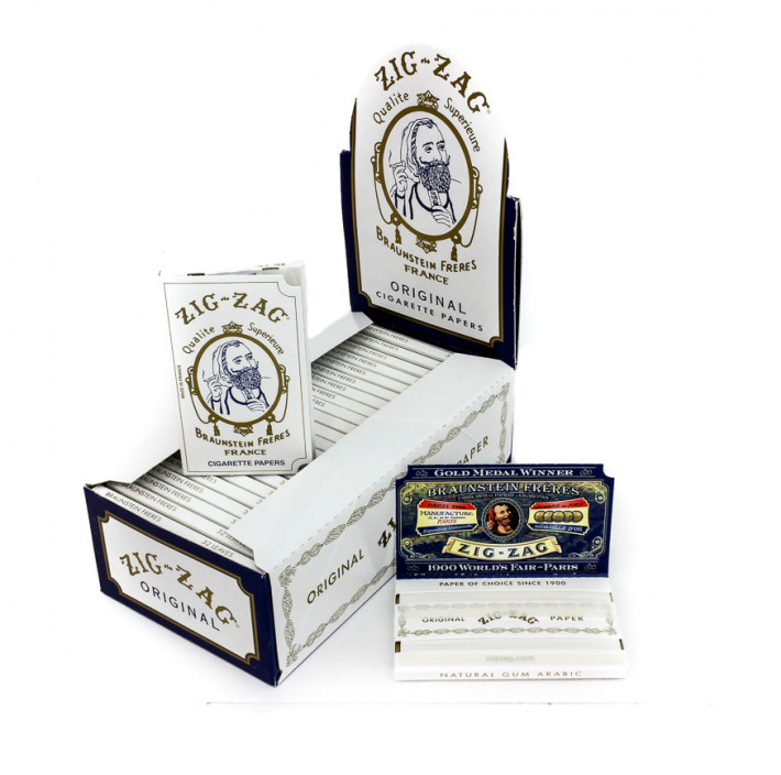 Zig-Zag Original Rolling Papers Tobacco 24PK