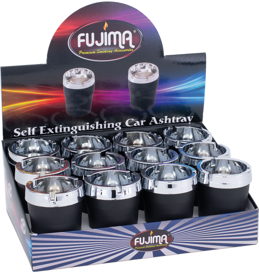 Fujima Self Extinguishing Car Ashtray 12PC