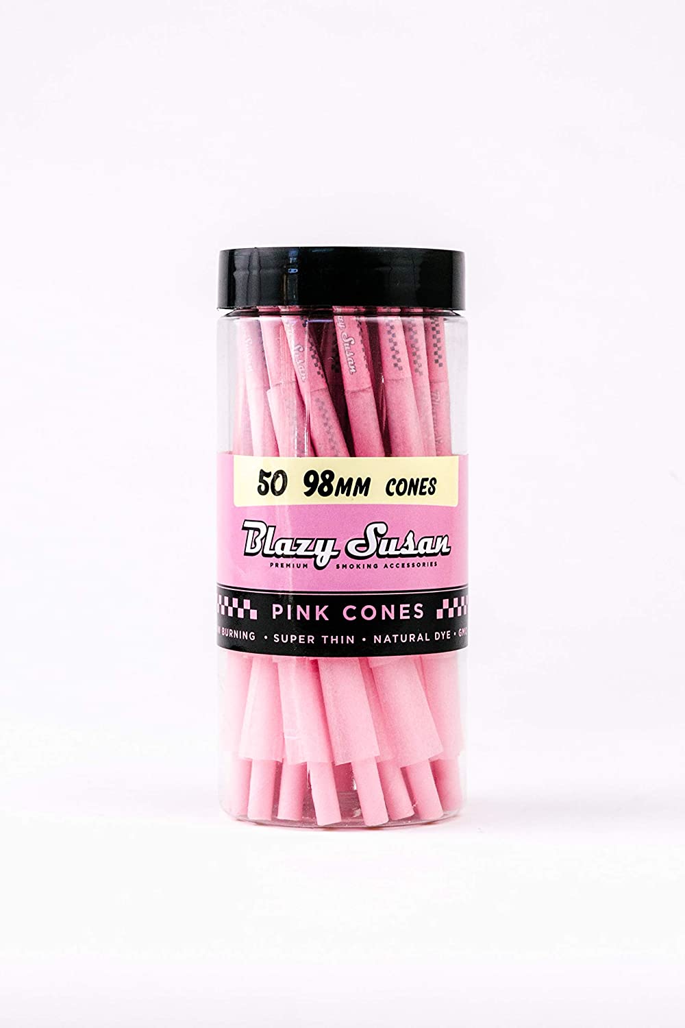 Blazy Susan Pink Cones 98mm 50CT