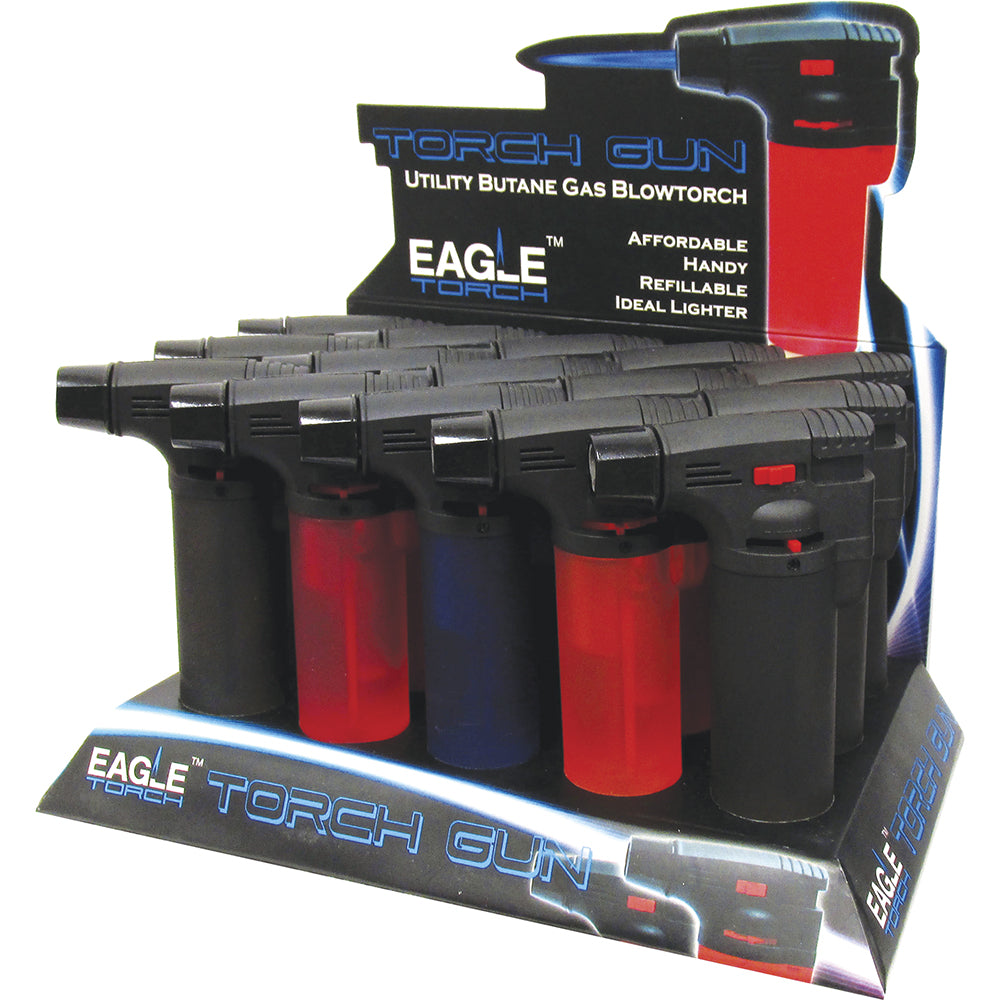 Eagle Torch Gun Aluminum Lighters 15 PC Wholesale